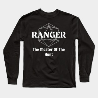 "The Master Of The Hunt" Ranger Class Long Sleeve T-Shirt